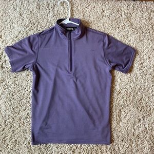 Kerrits Icefil Short Sleeve Purple Size Kids XL